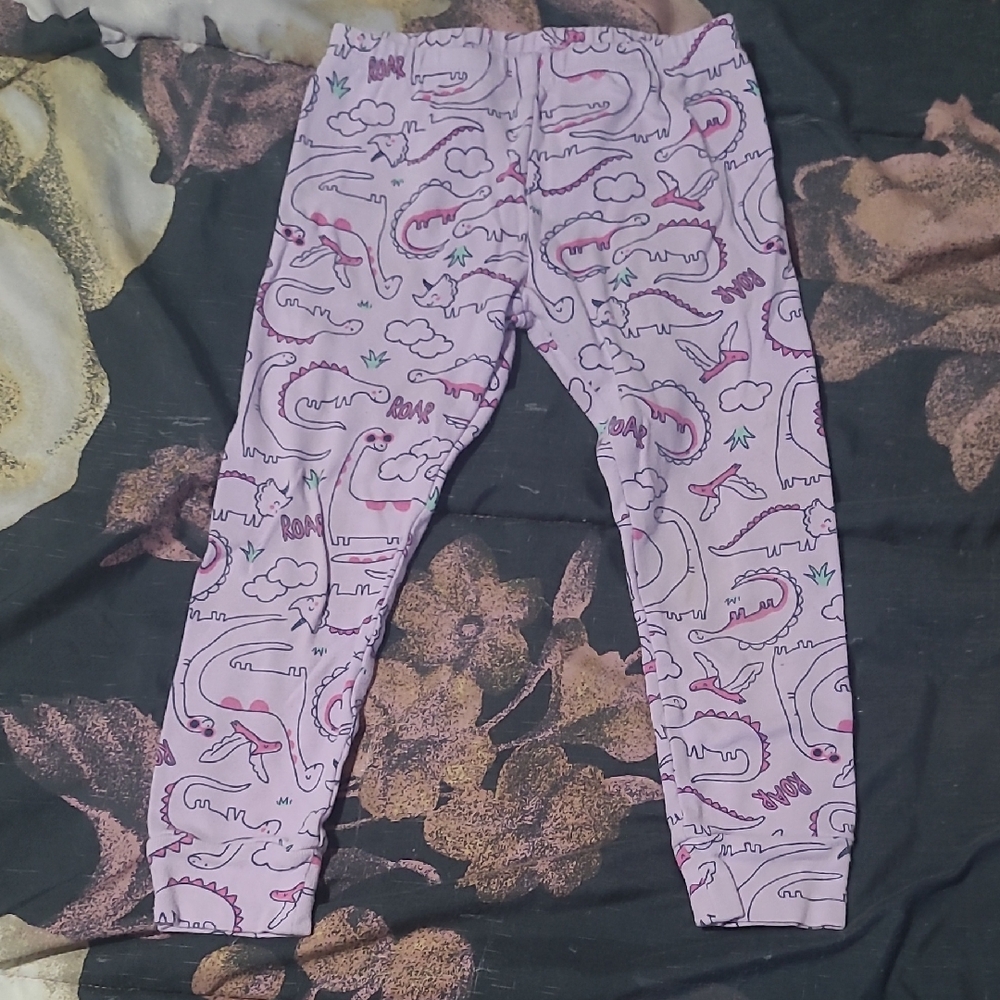 Carter's Purple Dinosaur Print Leggings